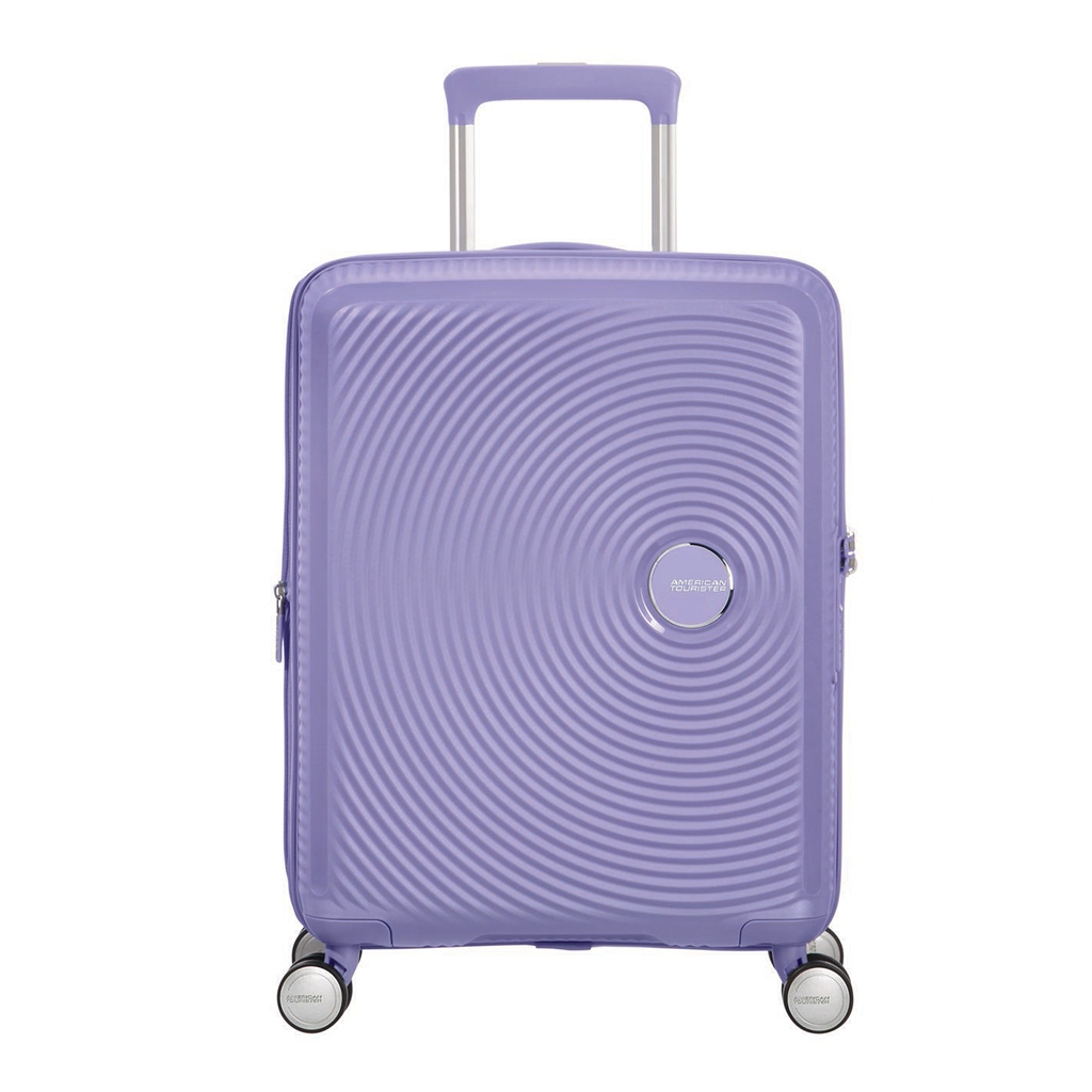 American Tourister Soundbox käsipagas lilla1