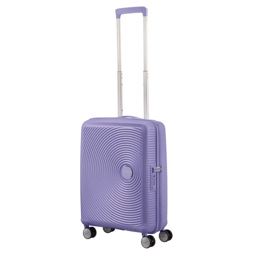American Tourister Soundbox käsipagas lilla3