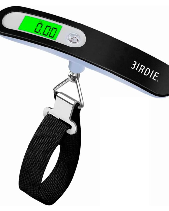 Kohvrikaal 50kg, LCD Birdie, must