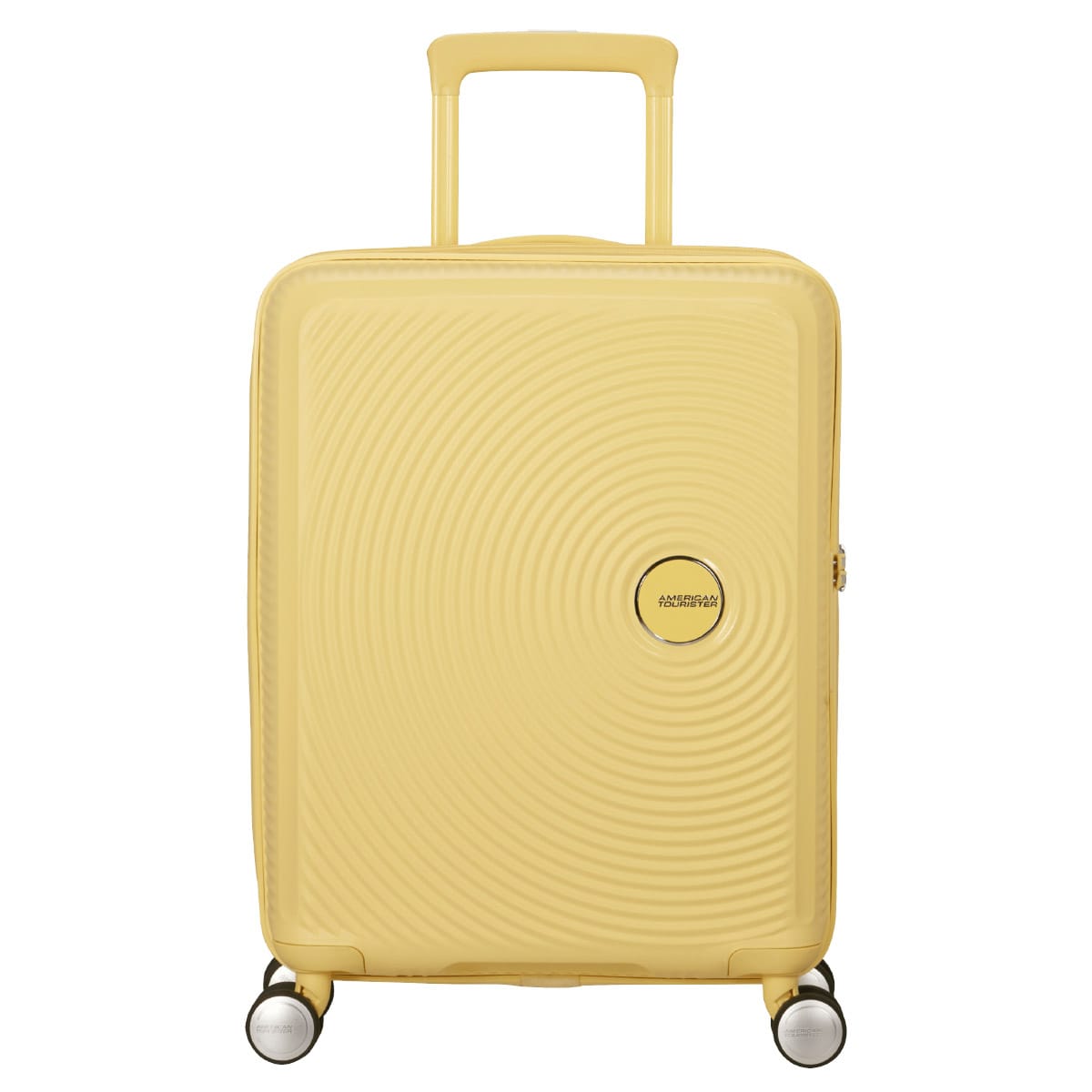 American-Tourister-soundbox-käsipagasi-kohver-kollane2