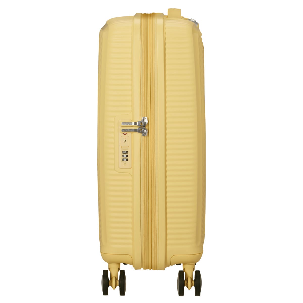 American-Tourister-soundbox-käsipagasi-kohver-kollane5