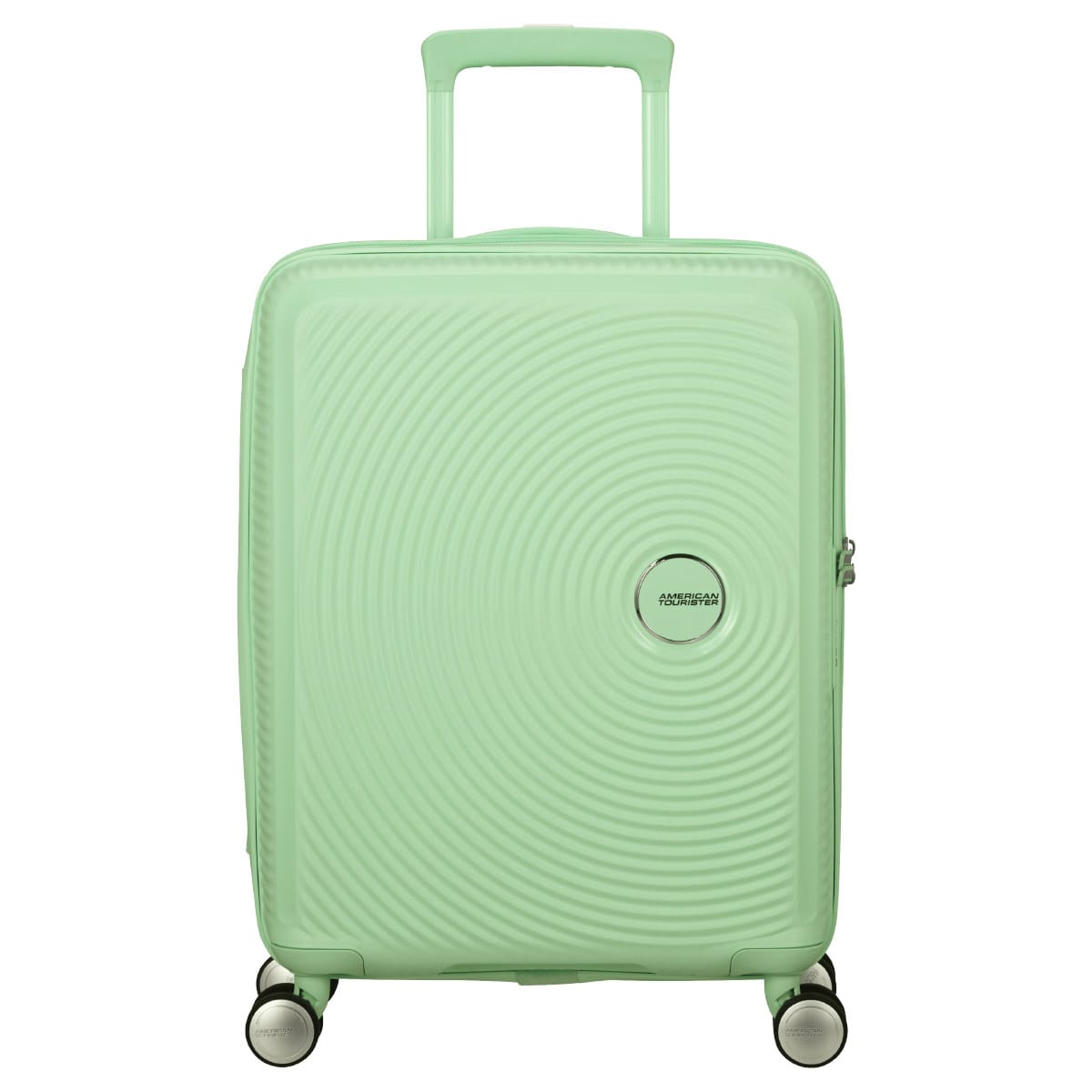 American-Tourister-soundbox-käsipagasi-kohver-roheline2