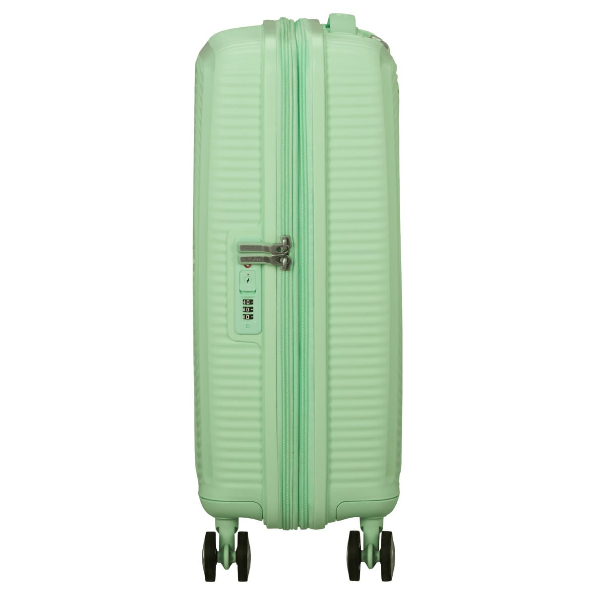 American-Tourister-soundbox-käsipagasi-kohver-roheline5