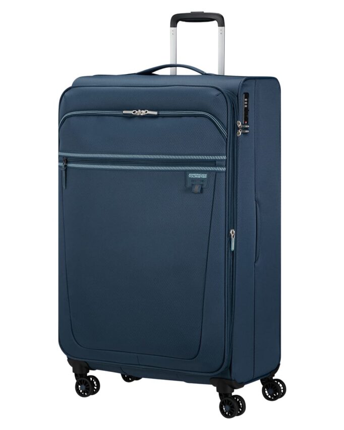 American Tourister suur kohver AeroSpin Sinine