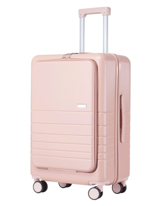 Keskmine reisikohver beez (T596-M), avatav esiosa + USB