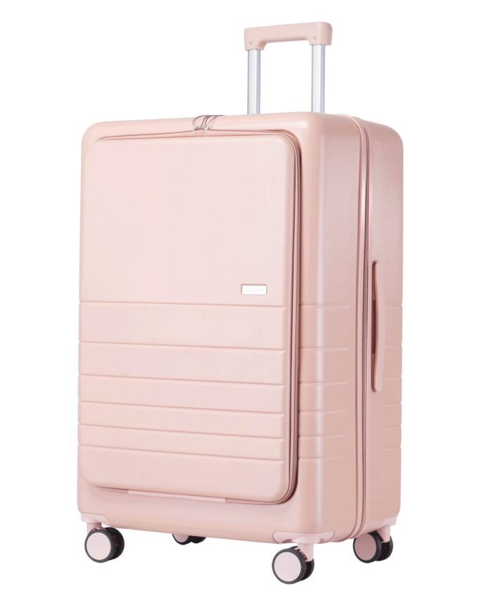 Suur reisikohver beez (T596-L), avatav esiosa + USB