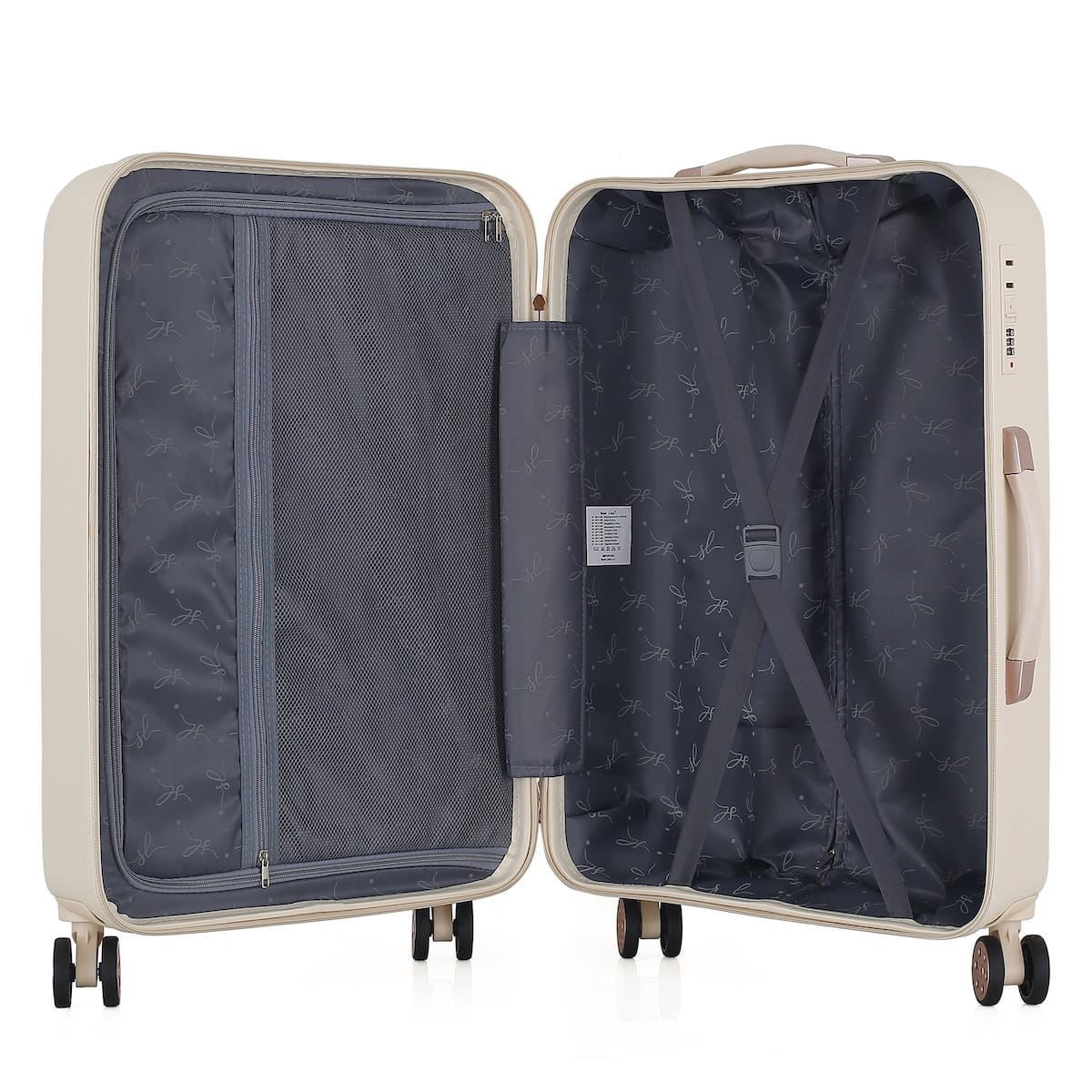 Keskmine reisikohver beez T5791-M6