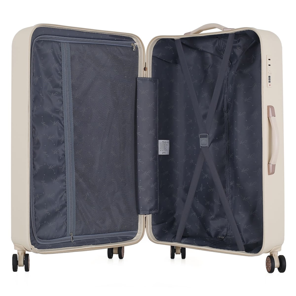 Suur reisikohver beez T5791-L6