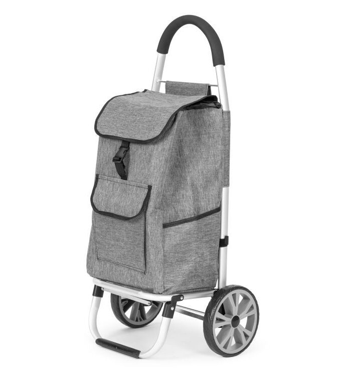 Ratastega ostukott alumiiniumkonstruktsiooniga