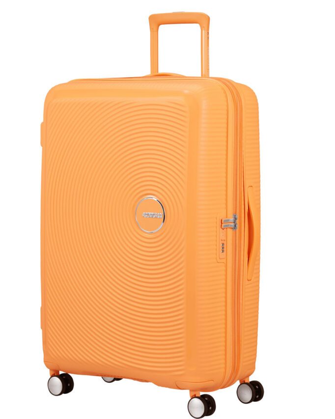 American Tourister Soundbox suur kohver papaya pop