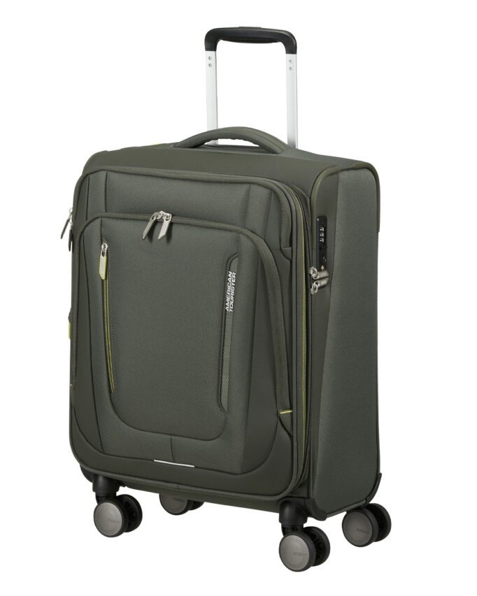 American Tourister Käsipagas Wanderlite roheline EXP