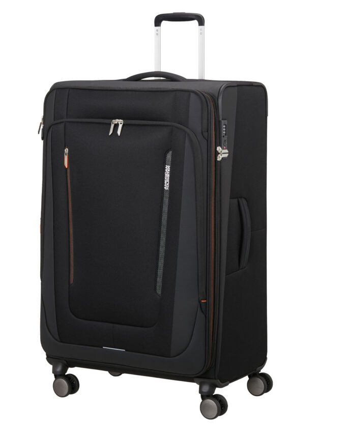 American Tourister Suur reisikohver Wanderlite must EXP