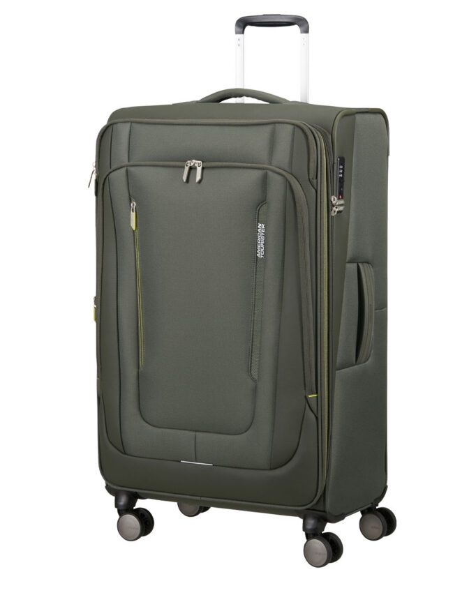 American Tourister Suur reisikohver Wanderlite roheline EXP
