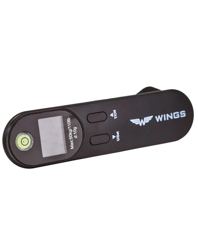 Kohvrikaal 50kg, LCD Wings, must